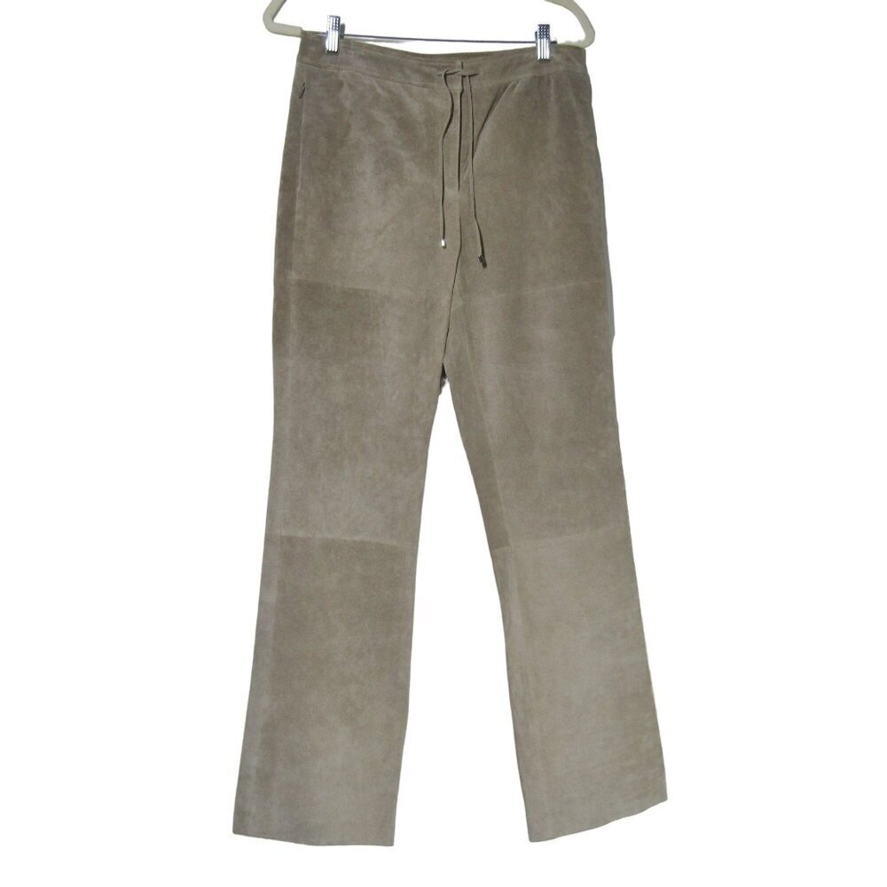 VTG SUEDE Leather 8 BOHO 90s Western Cowgirl Yellowstone Rocker Festival Pants